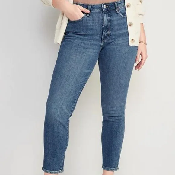 Old Navy Jeans Old Navy Highwaisted Og Straight Ankle Jeans